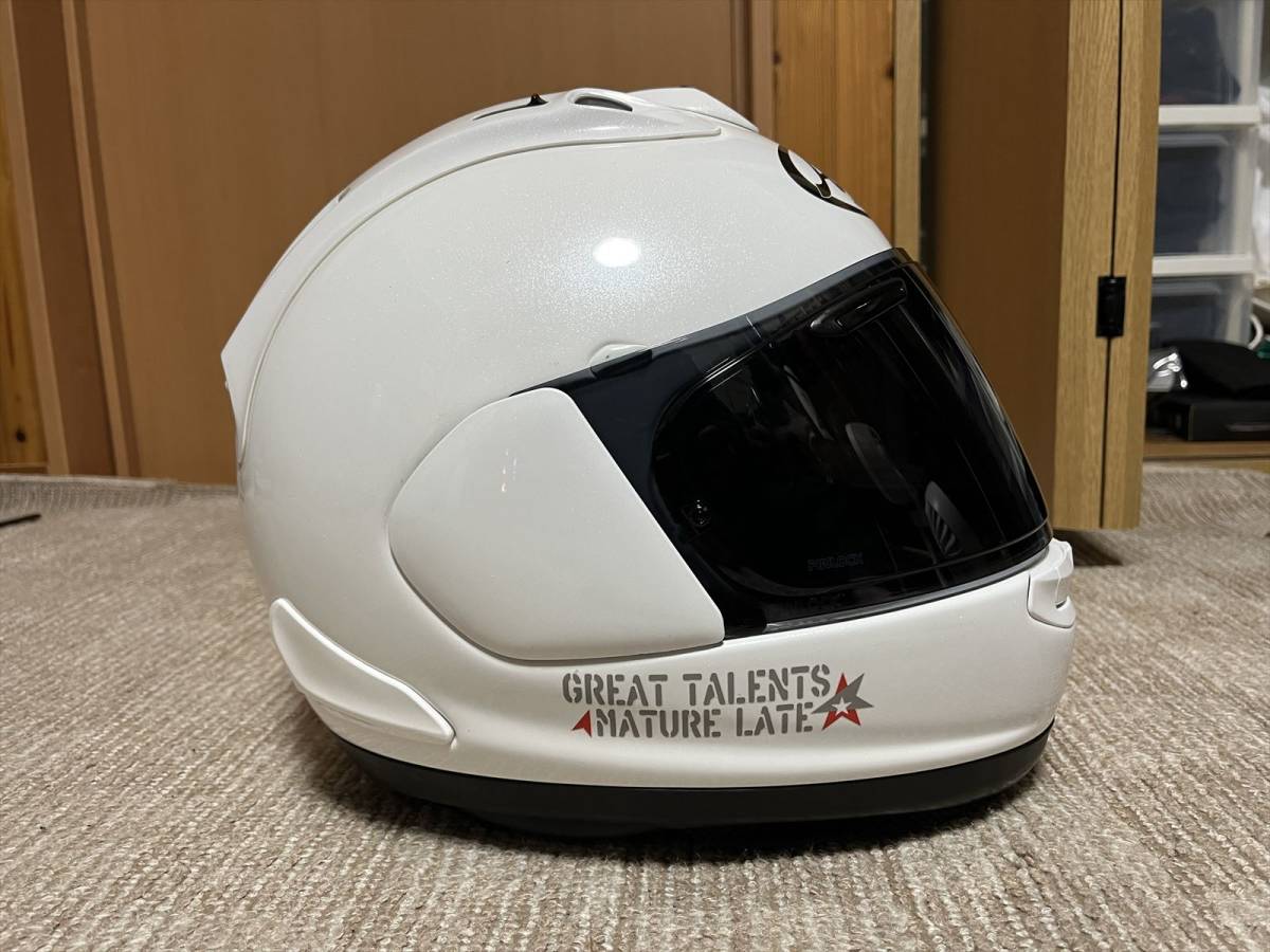 arai アライ フルフェイスヘルメット RX-7X グラスホワイト 61‐62