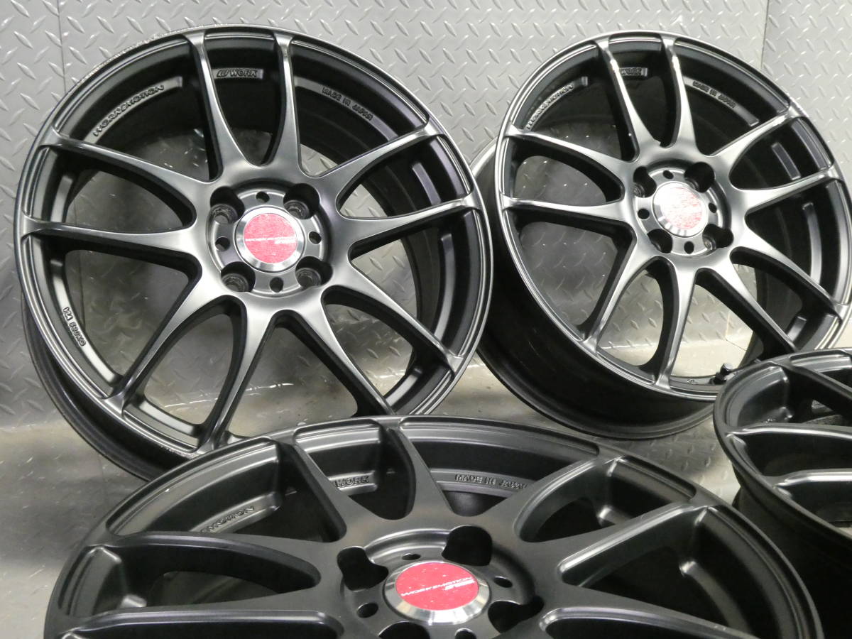 4本セット WORK エモーションCR-kiwami 6.5J-16PCD100ET42マット