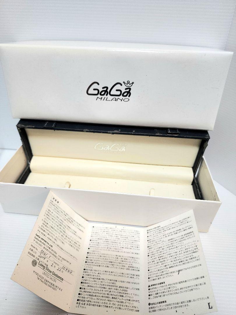 新品電池交換済 美品 GaGa MILANO 5081 1|PayPayフリマ