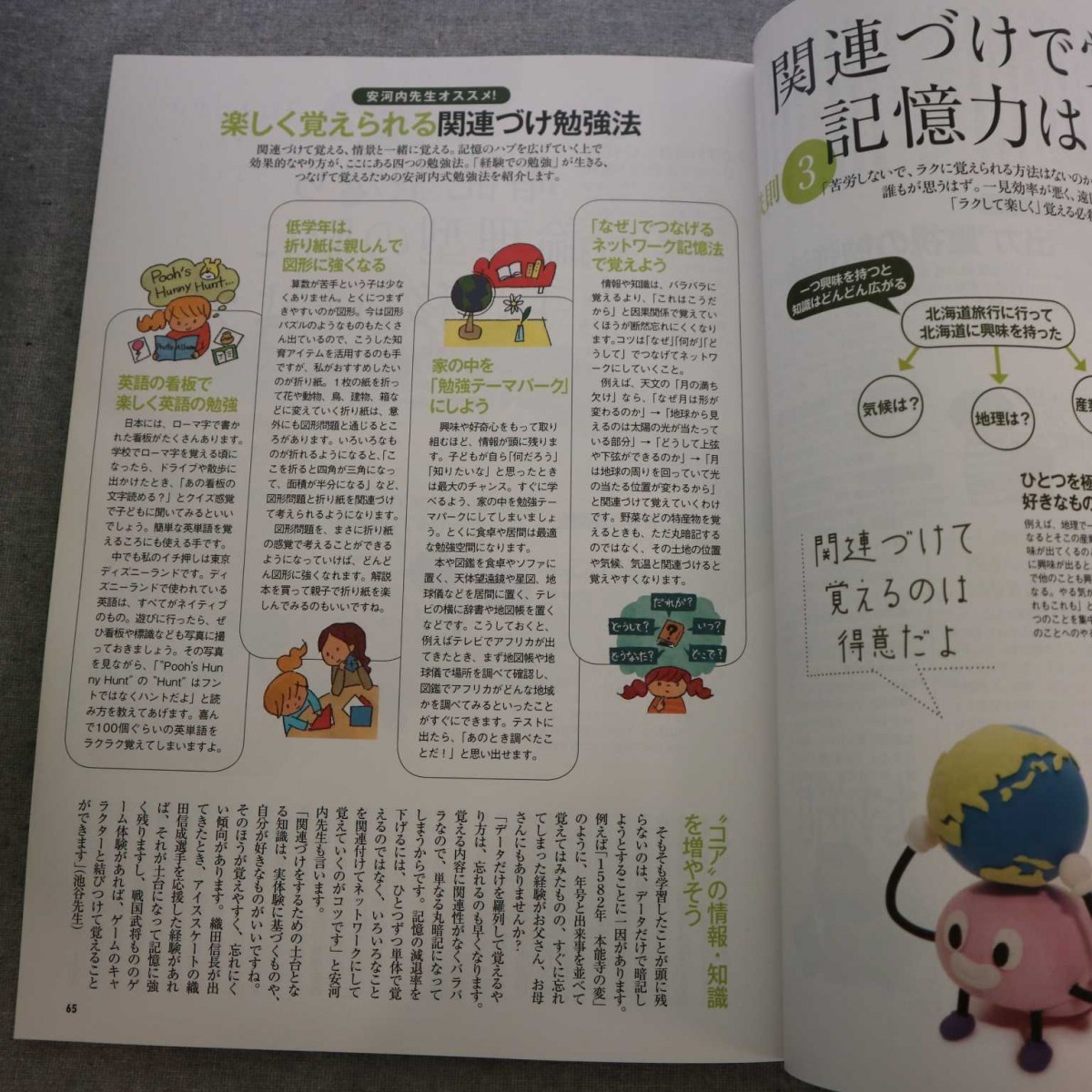 特2 51573 / AERA with Kids 特別保存版 2014小学生からの子育てバイブル 2014年2月28日発行 朝日新聞出版 池上彰&齋藤孝流 新聞超活用術_画像4