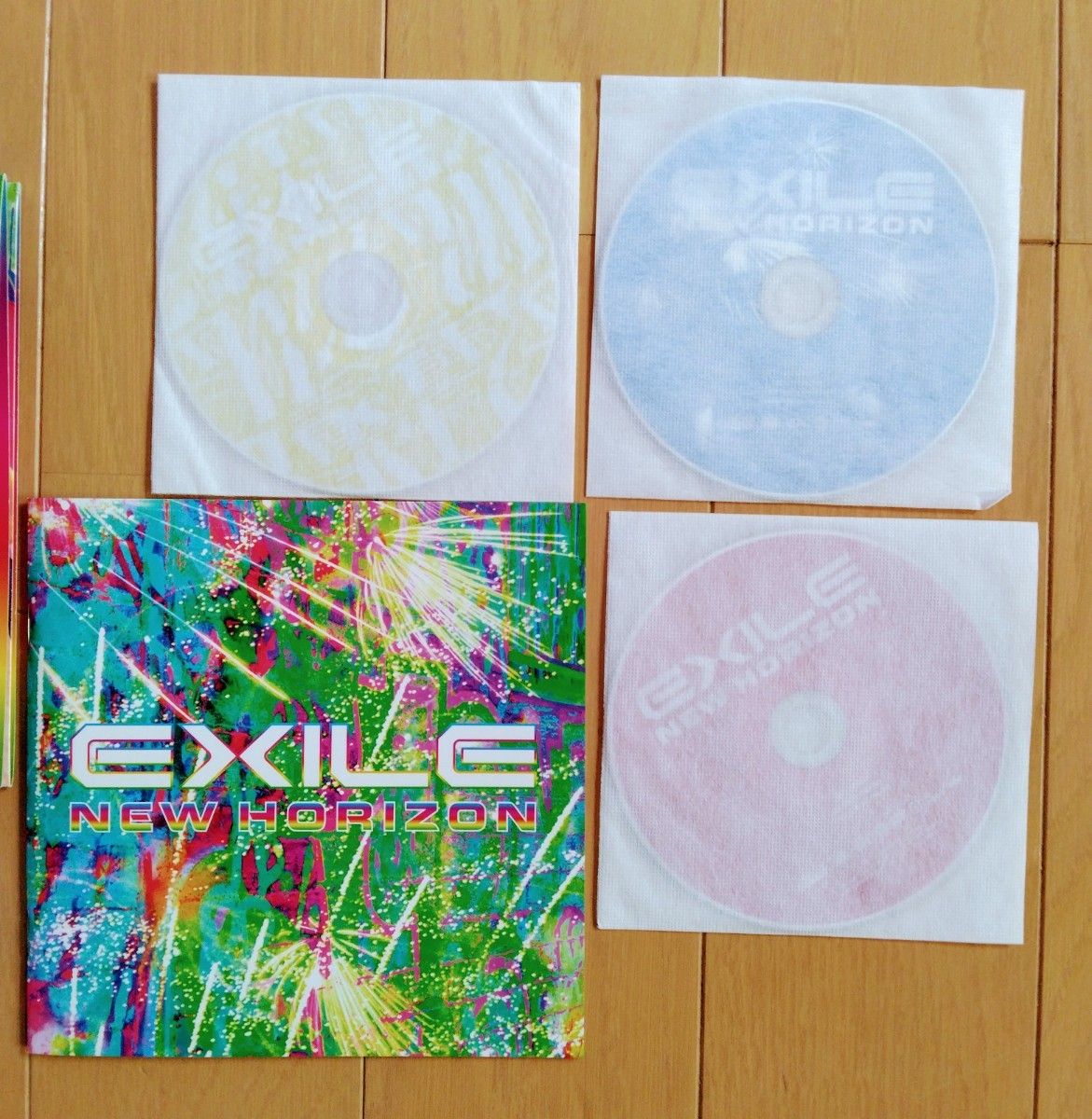 EXILE  NEW HORIZON  初回限定盤 未使用CD+2DVD　ライブ映像あり　他  PRIDE など7枚