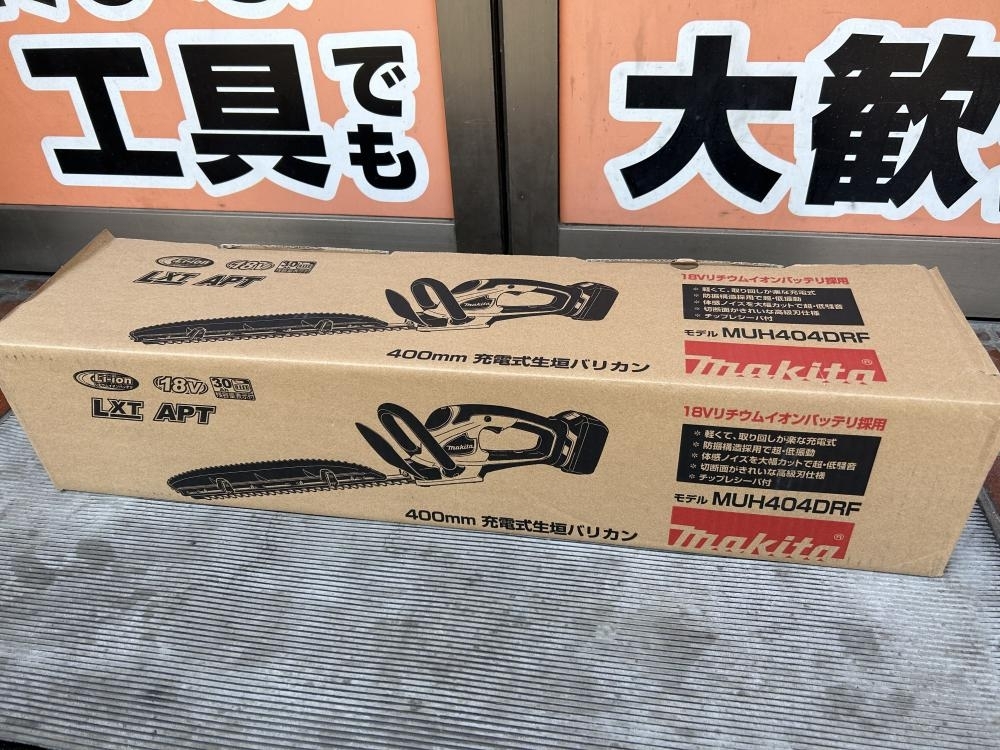 004☆未使用品・即決価格☆makita マキタ 充電式生垣バリカン