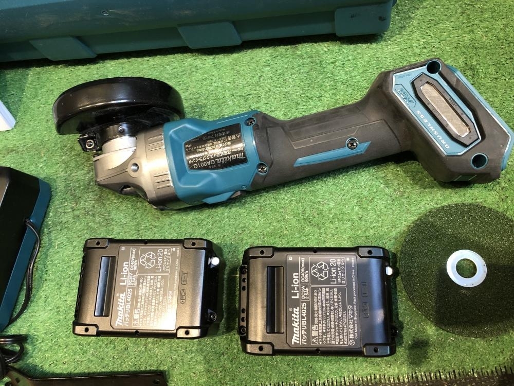 001♪おすすめ商品♪makita マキタ 40Vmax充電式ディスクグラインダ