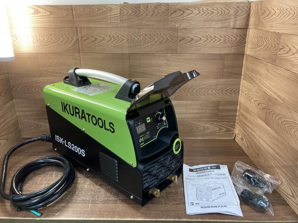 002○未使用品○イクラ インバータ制御直流アーク溶接機 ISK-LS200S 単相200V 高崎店