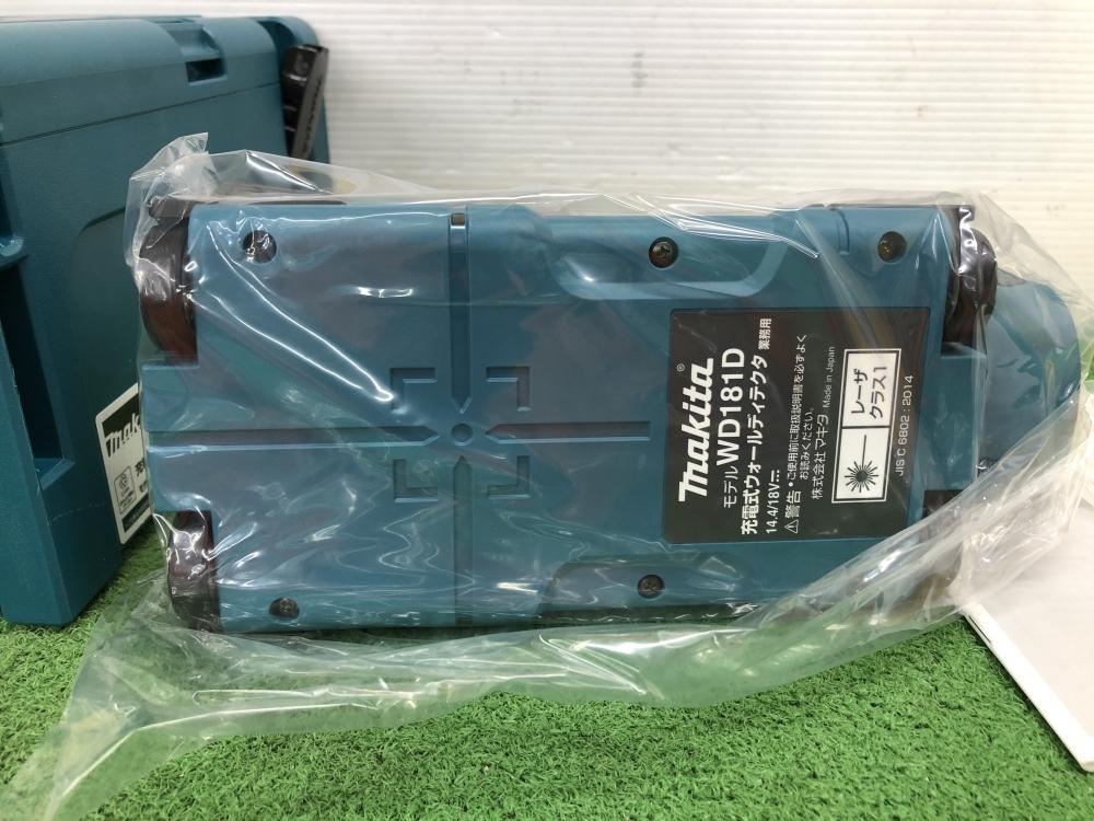 001♪未使用品♪makita マキタ 充電式ウォールディテクタ WD181DZK