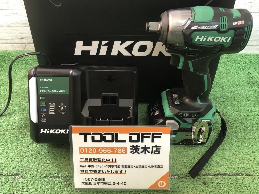 015○未使用品・即決価格○HiKOKI ハイコーキ コードレスインパクト