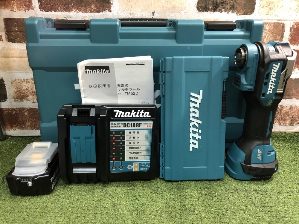 006□未使用品□マキタ makita 充電式マルチツール TM52DRG www.ajyall.com