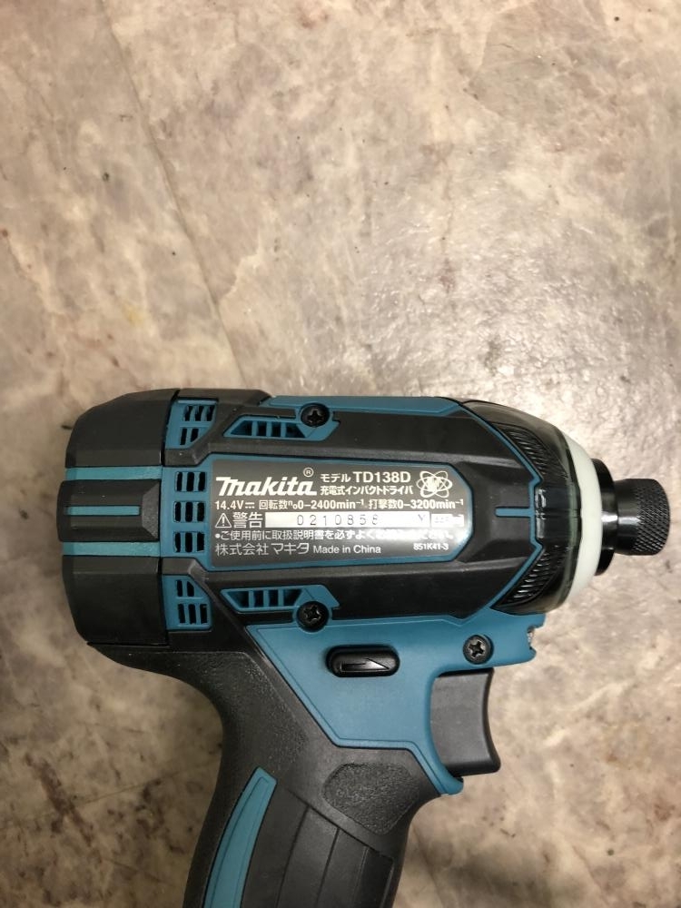 004☆未使用品・即決価格☆makita マキタ 14.4V充電式インパクト