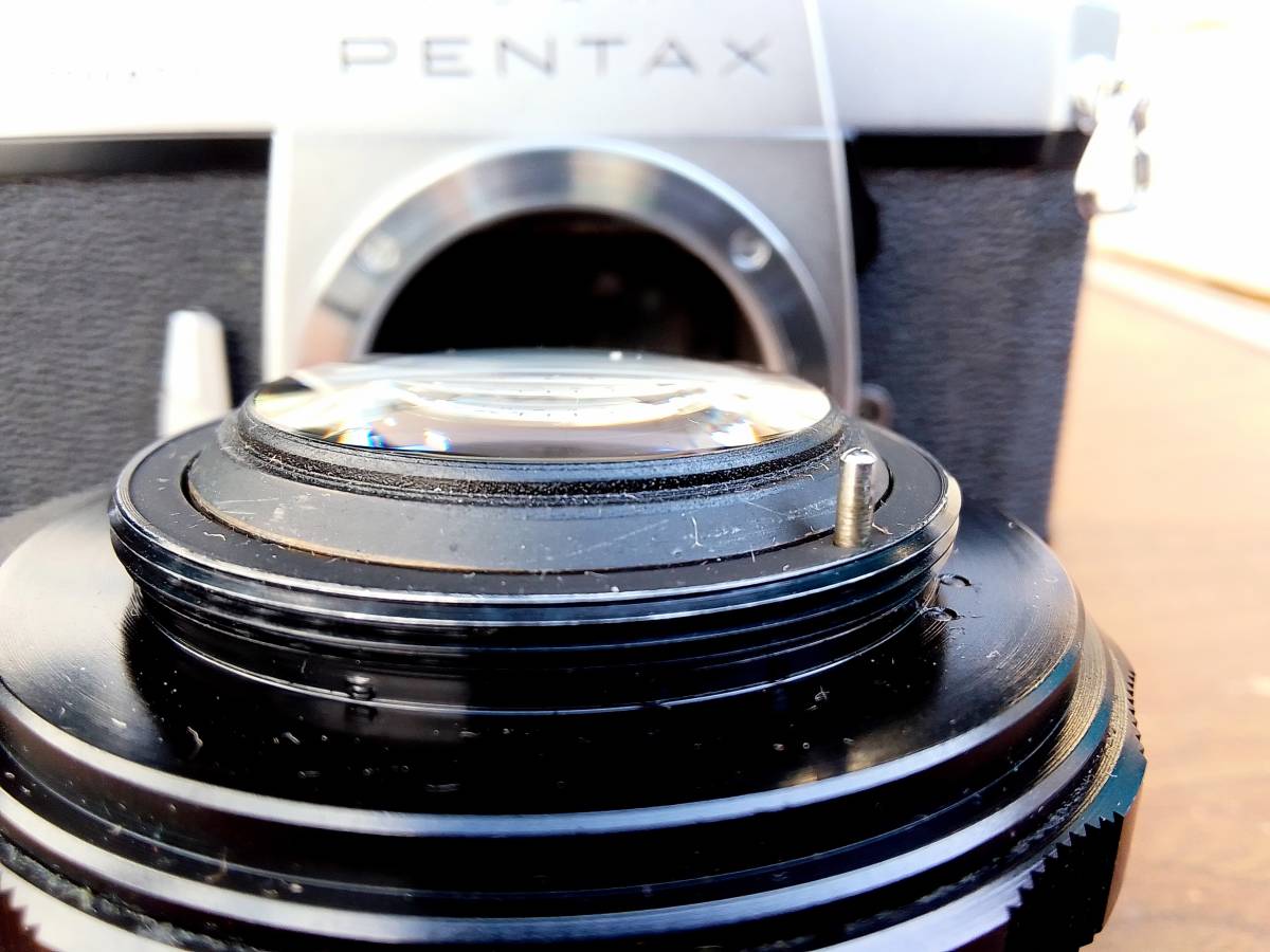 初期型 8枚玉 ペンタックス SP 50 1.4 Super Takumar 元箱付き 初期型 8枚玉 ペンタックス SP 50 1.4 Super Takumar 元箱付き