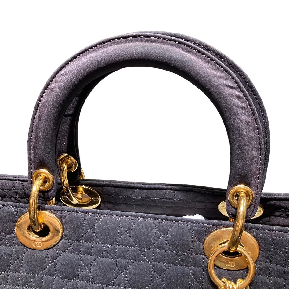 Dior ディオール レディディオール カナージュ ハンドバッグ ナイロン