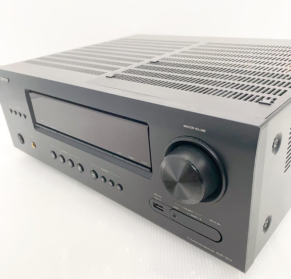 Denon AVサラウンドレシーバー 5.1ch ブラック AVR-1612-K アンプ