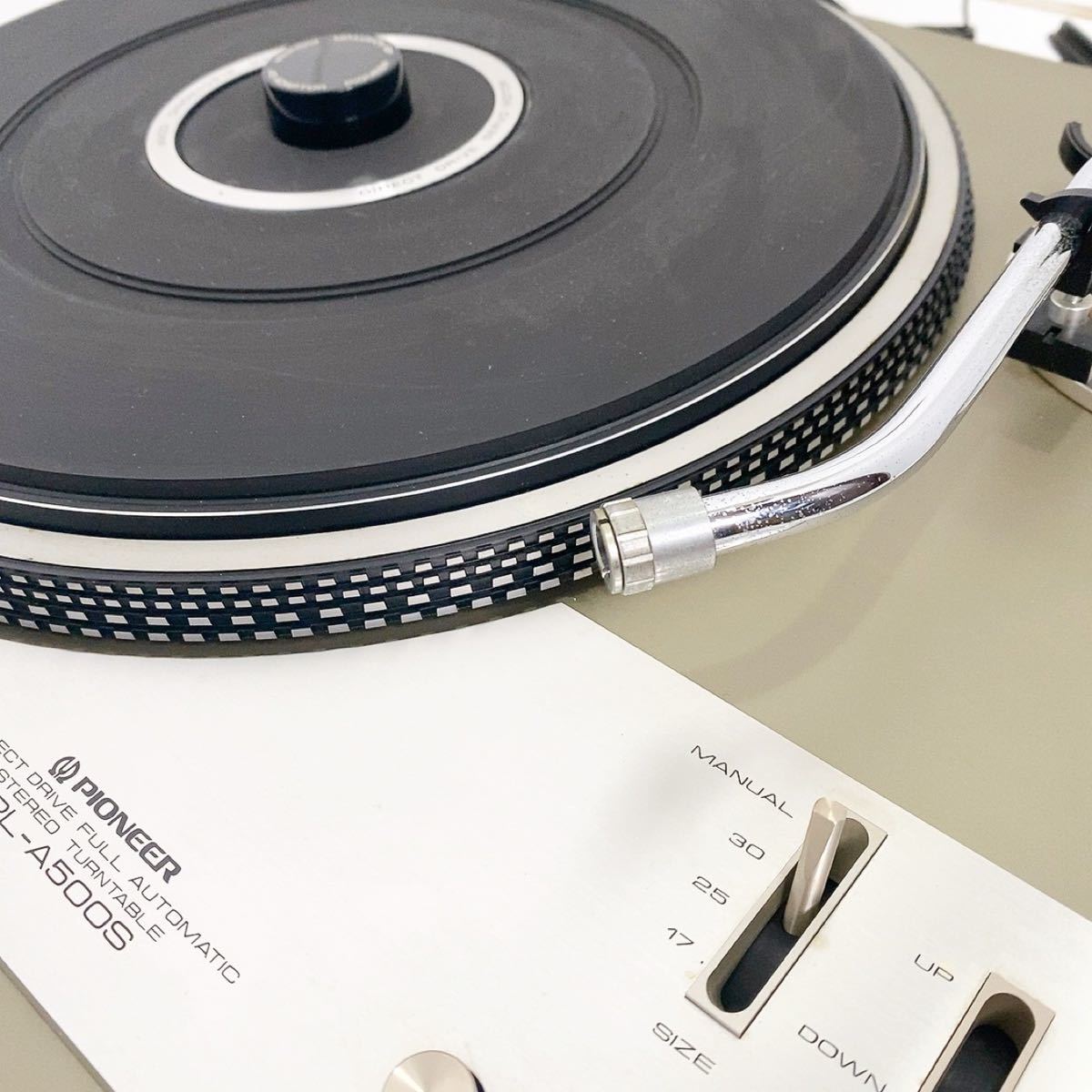 名機】Pioneer PL-A500S ターンテーブル レコードプレーヤー 名機】Pioneer PL-A500S ターンテーブル レコードプレーヤー