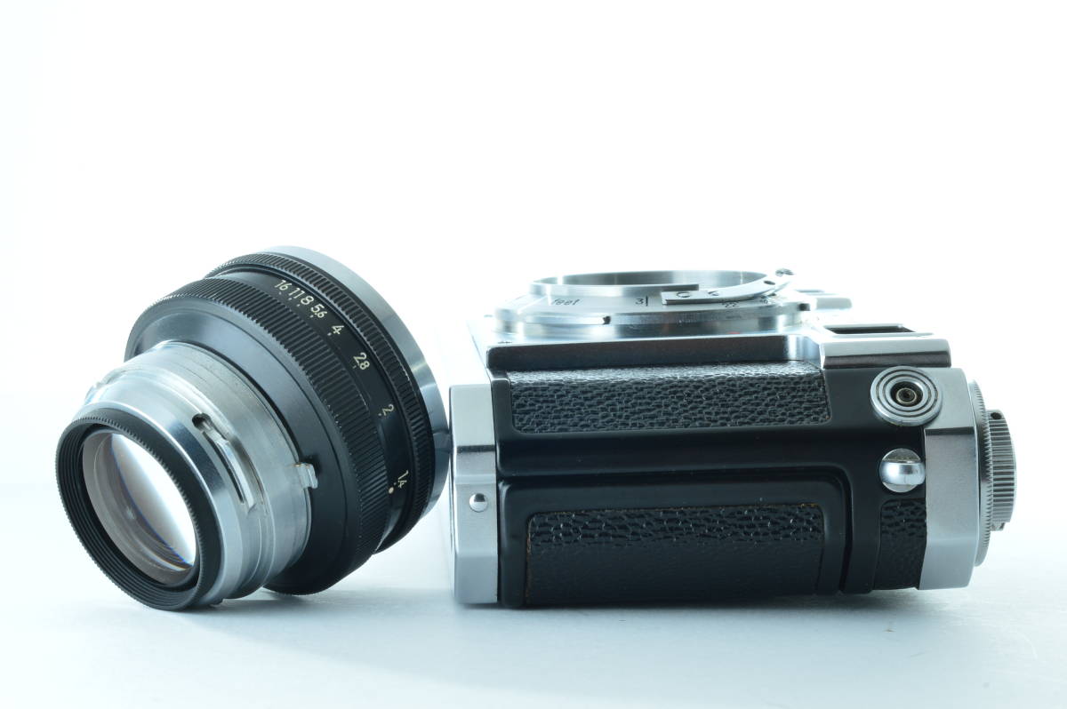 Ai10-46480 Nikon S2 + Nikkor-S 5cm F1.4 Lens - institutoates.com.br