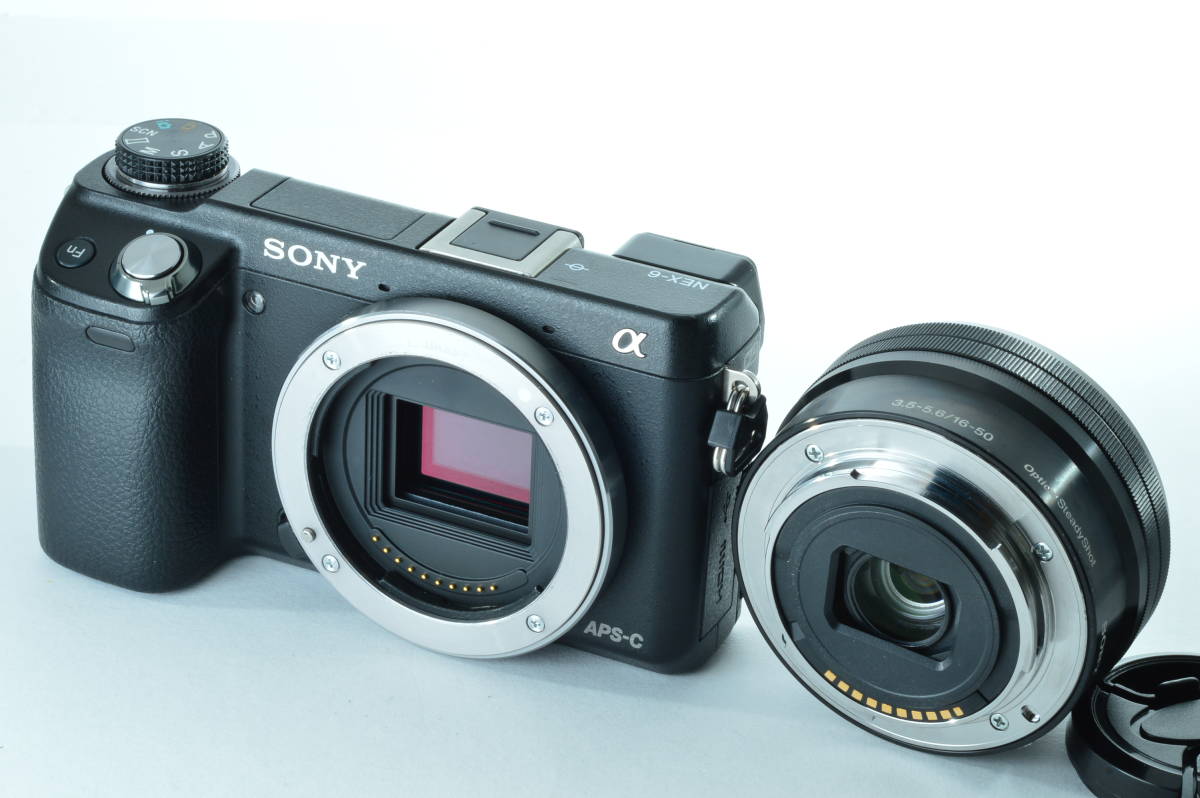 15743円 【良品】 Sony Nex 6/L Black +16-50mm Lens set 15743円 【良品】 Sony Nex 6/L Black +16-50mm Lens set