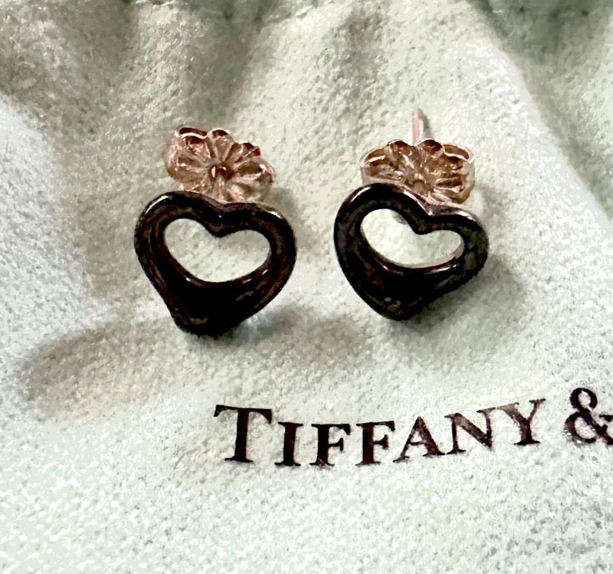 売上げNo.1 人気 TIFFANY&Co ティファニー オープンハート ピアス