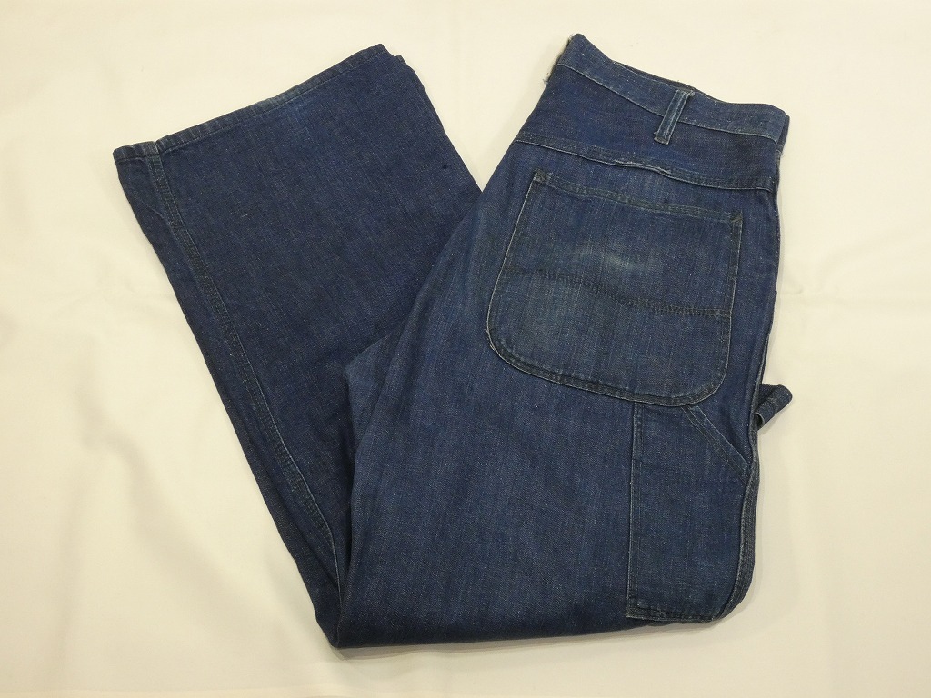 レア 濃紺 色良し 40s ビンテージ Sears STRONG RELIABLE DOUBLE DUTY