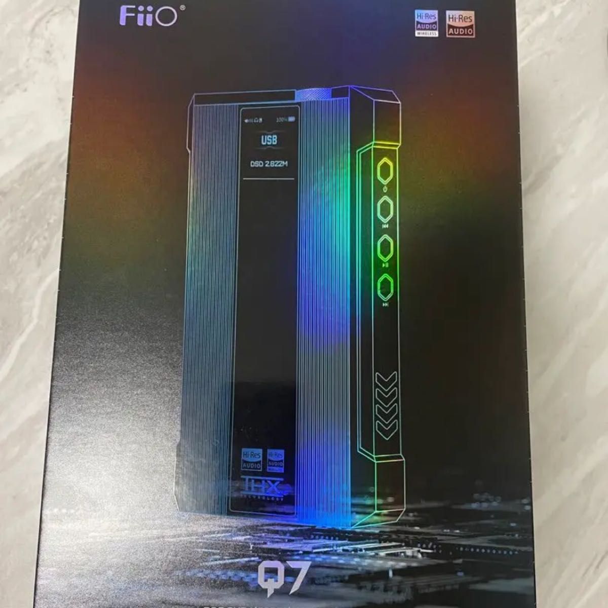 FiiO Q7 ポータブルヘッドホン DAC アンプ - アンプ