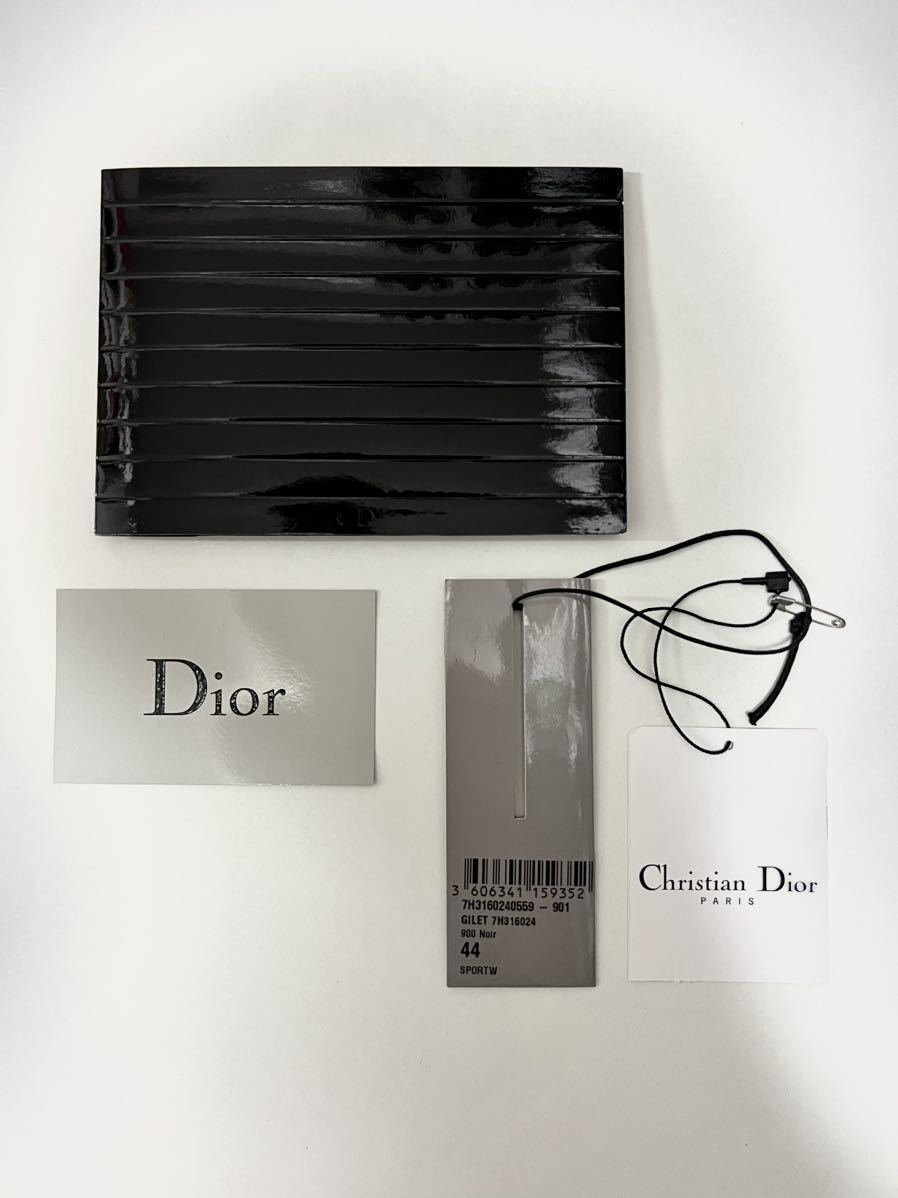新品 07AW Dior Homme レザー ジレ Hedi Slimane ディオールオム 
