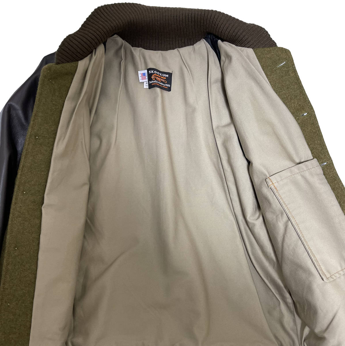 極美品】SKOOKUM x NEPENTHES別注 スクーカム ネペンテス スタジャン