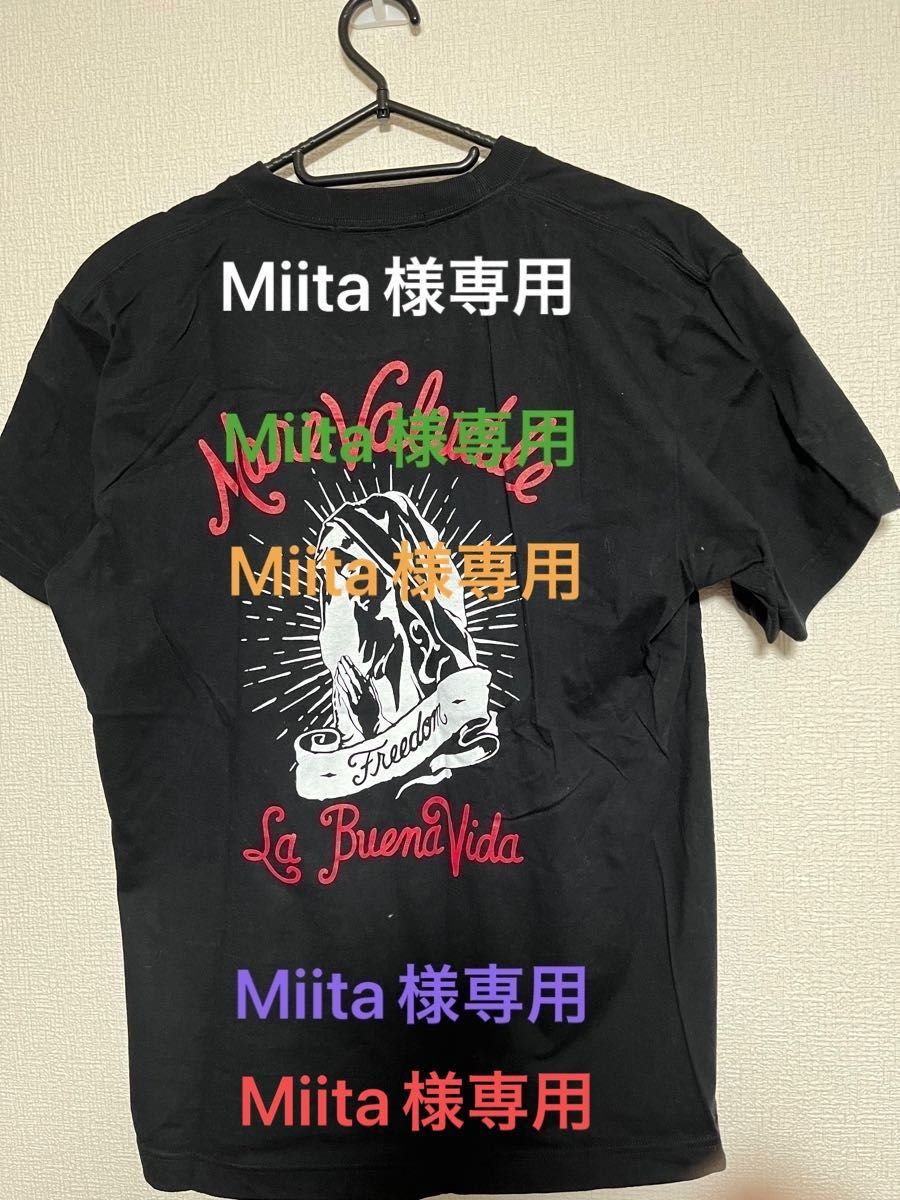 Miita様専用】背中にマリアTシャツ+半袖チェックシャツ｜PayPayフリマ