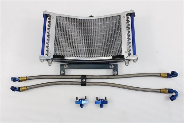 XJR1300[64社外PLOT ラウンドタイプ ビッグ オイルクーラー]検XJR1200｝C