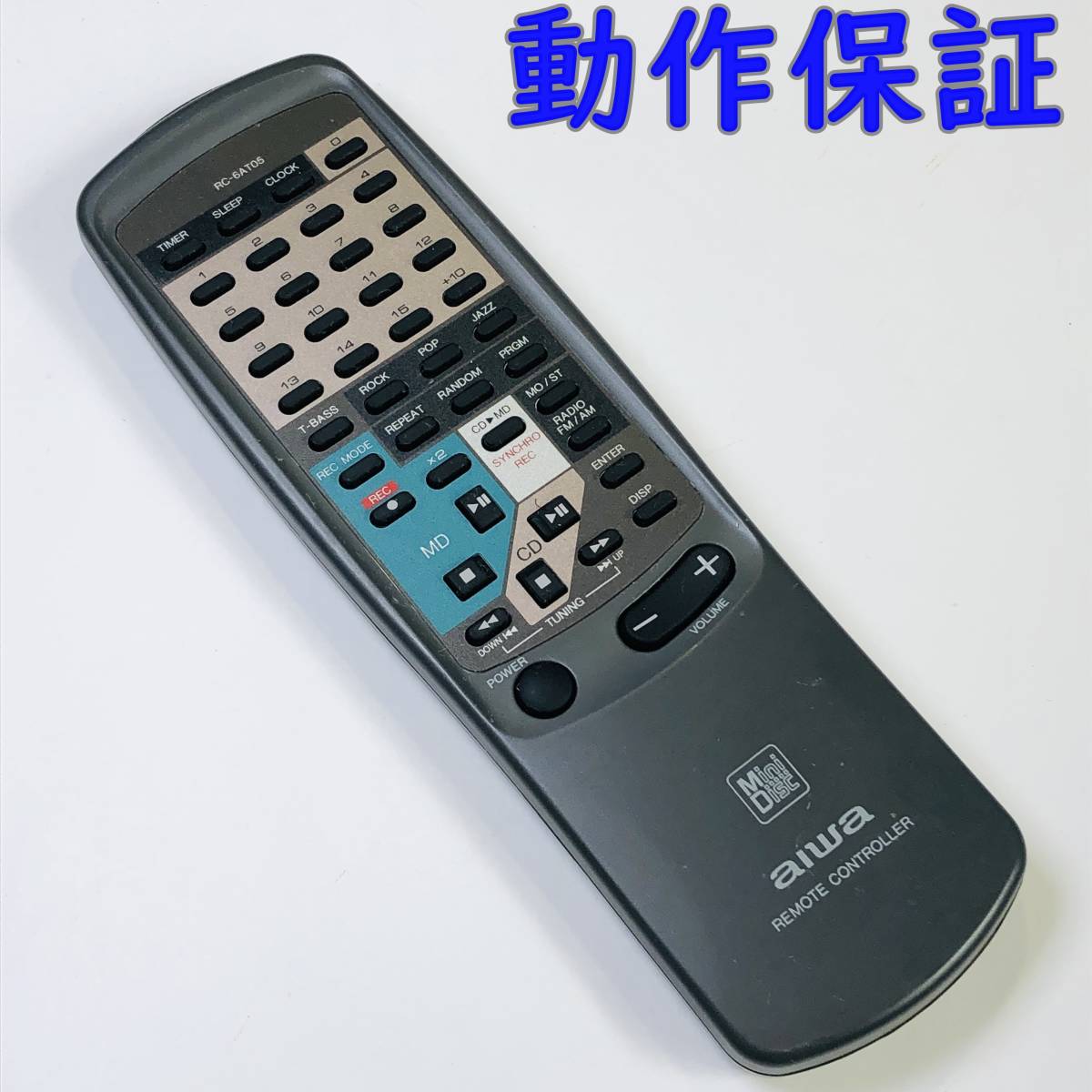 aiwa - アイワ AIWA オーディオ リモコン RC-ZAS03 ( #6206 )の
