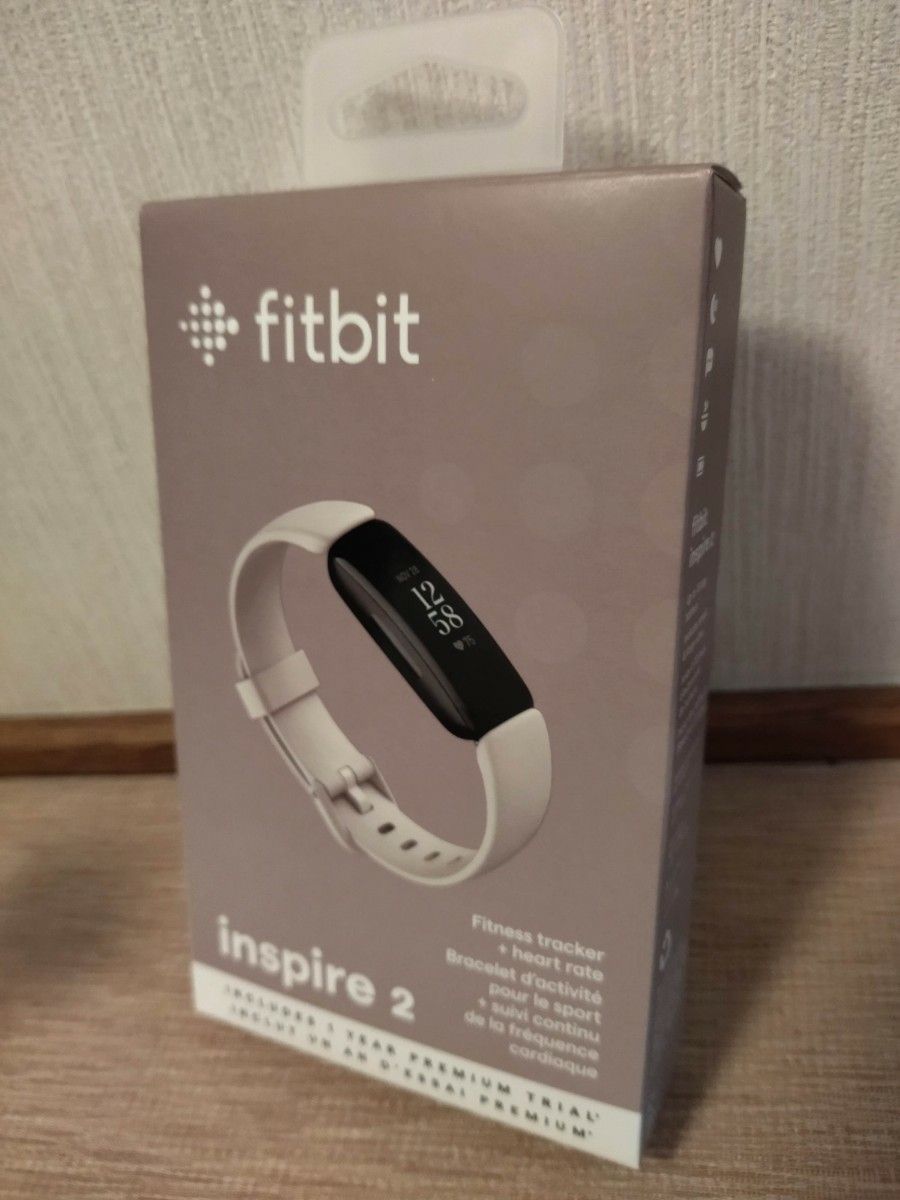 新品未開封 Fitbit Inspire 2 ルナホワイト｜PayPayフリマ