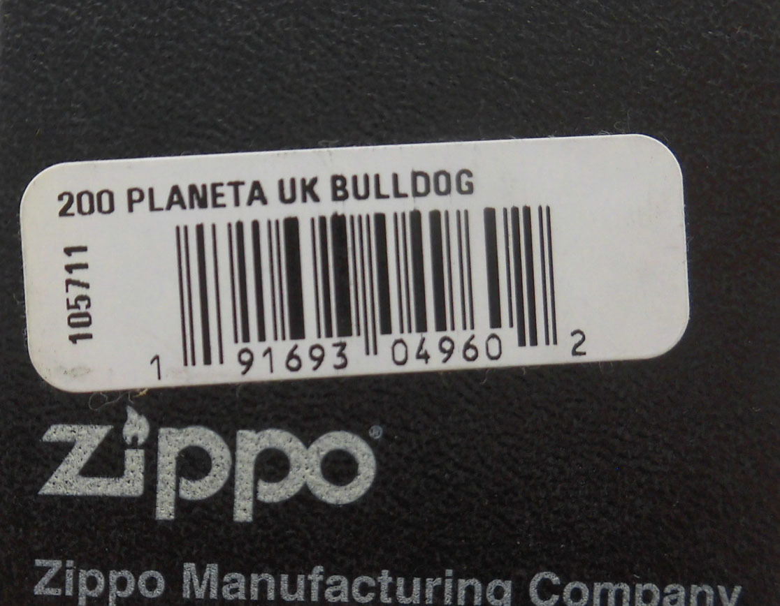 Г新品 ZIPPO ジッポー UK BULLDOG ユニオンジャック ブルドッグ オイルライター 2018年製｜PayPayフリマ