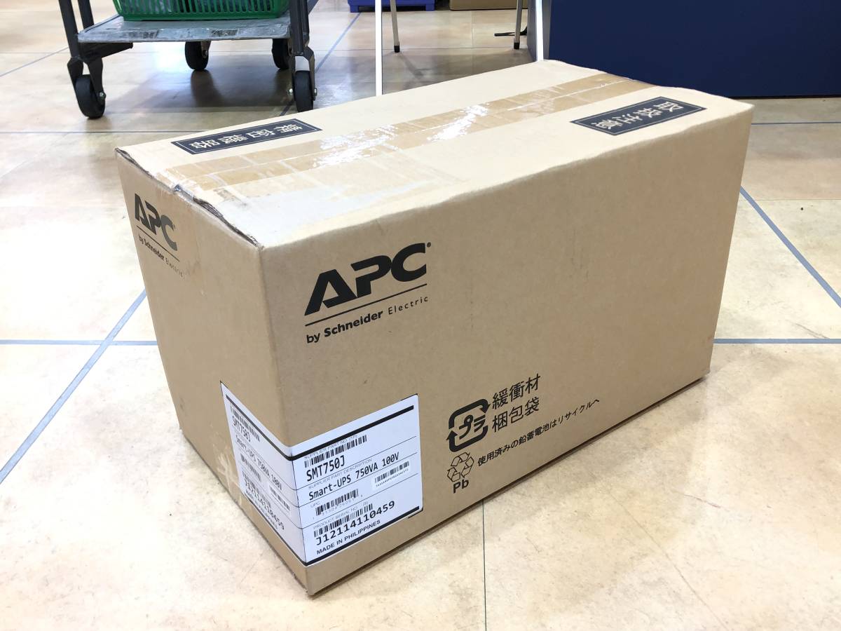 ◇未開封品 APC 無停電電源装置 SMT750J Smart-UPS 750VA 100V 保管品
