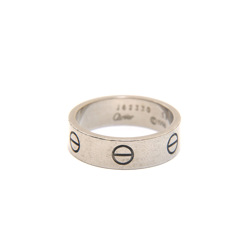 カルティエ CARTIER リング・指輪 ラブリング WG 750 9.03g 58サイズ