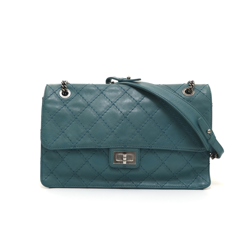 【期間限定送料無料】 シャネル CHANEL グリーン チェーン 2.55 ワイルドステッチ ショルダーバッグ その他 【期間限定送料無料】 シャネル CHANEL グリーン チェーン 2.55 ワイルドステッチ ショルダーバッグ その他
