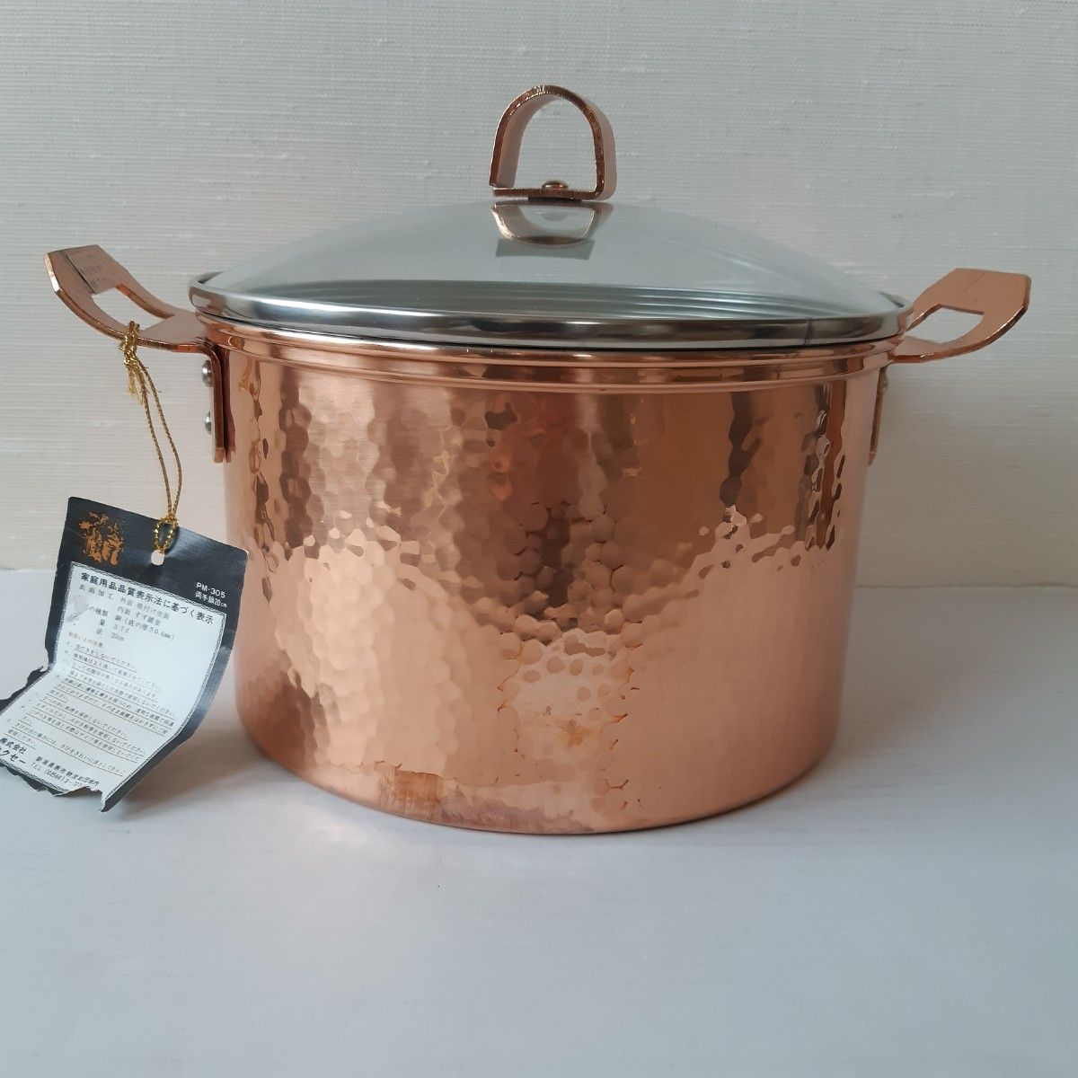 PURE MILD COPPER CRAFT銅工芸品 両手鍋 寸胴 蓋付き|Yahoo PURE MILD COPPER CRAFT銅工芸品 両手鍋 寸胴 蓋付き|Yahoo