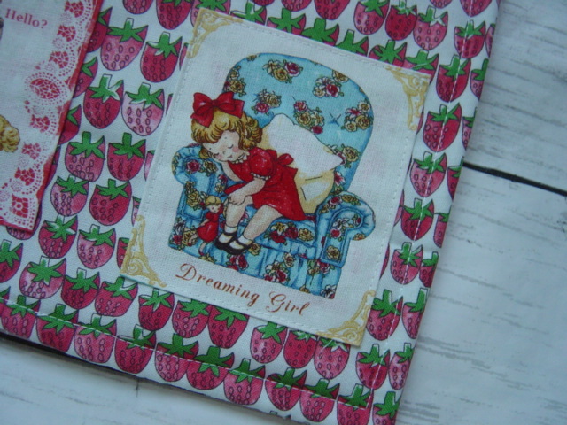  Country miscellaneous goods * hand made * strawberry & Margaret sofi-* panel / tapestry 
