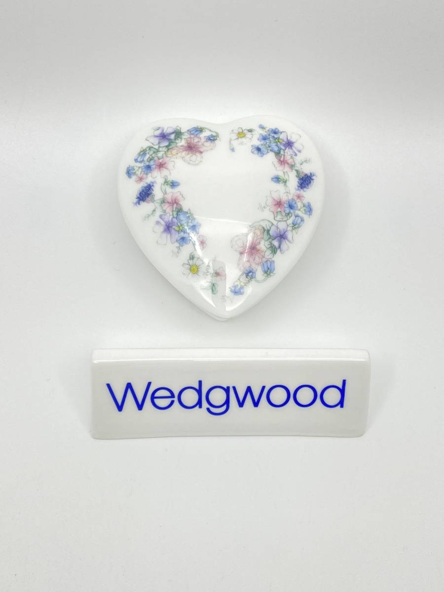 WEDGWOOD ウェッジウッド ANGELA Small 7cm Heart Box アンジェラー 小 7cm ハート ボックス *L467_画像1