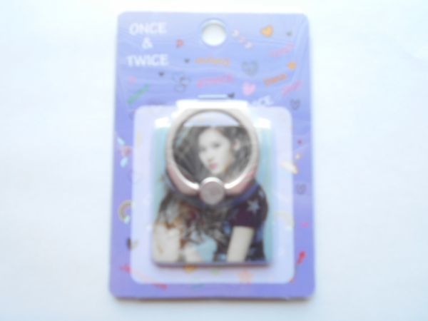 韓国　K-POP ☆TWICE トゥワイス　SANA サナ☆IRING アイリング　スマホリング　F-119_画像1