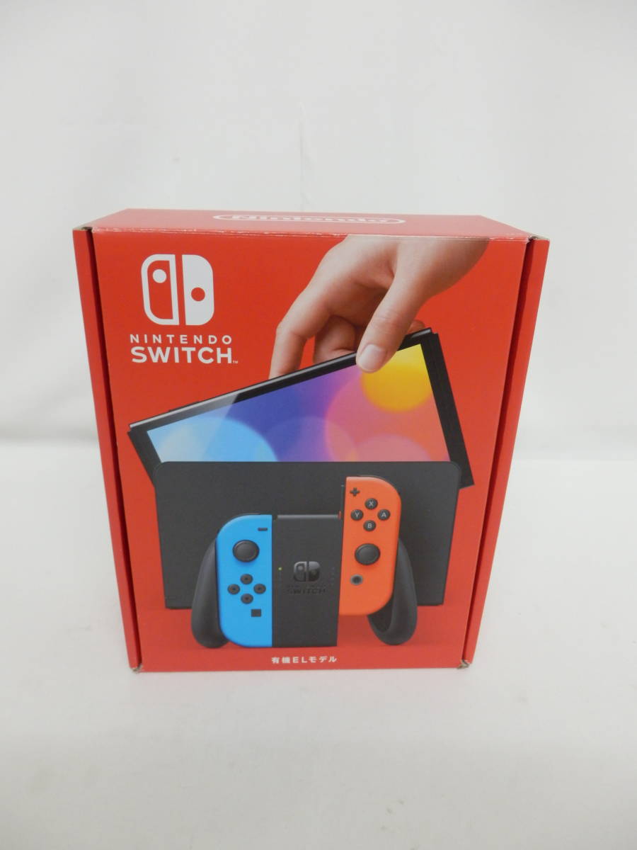 059C243E◇Nintendo Switch スイッチ 本体 有機ELモデル Joy-Con(L
