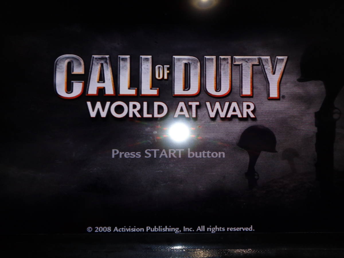 ★即決★起動画像有★　CALL OF DUTY WORLD AT WAR　 海外版　PS3　ソフト　198　コールオブデューティ　ワールドアットウォー_画像4