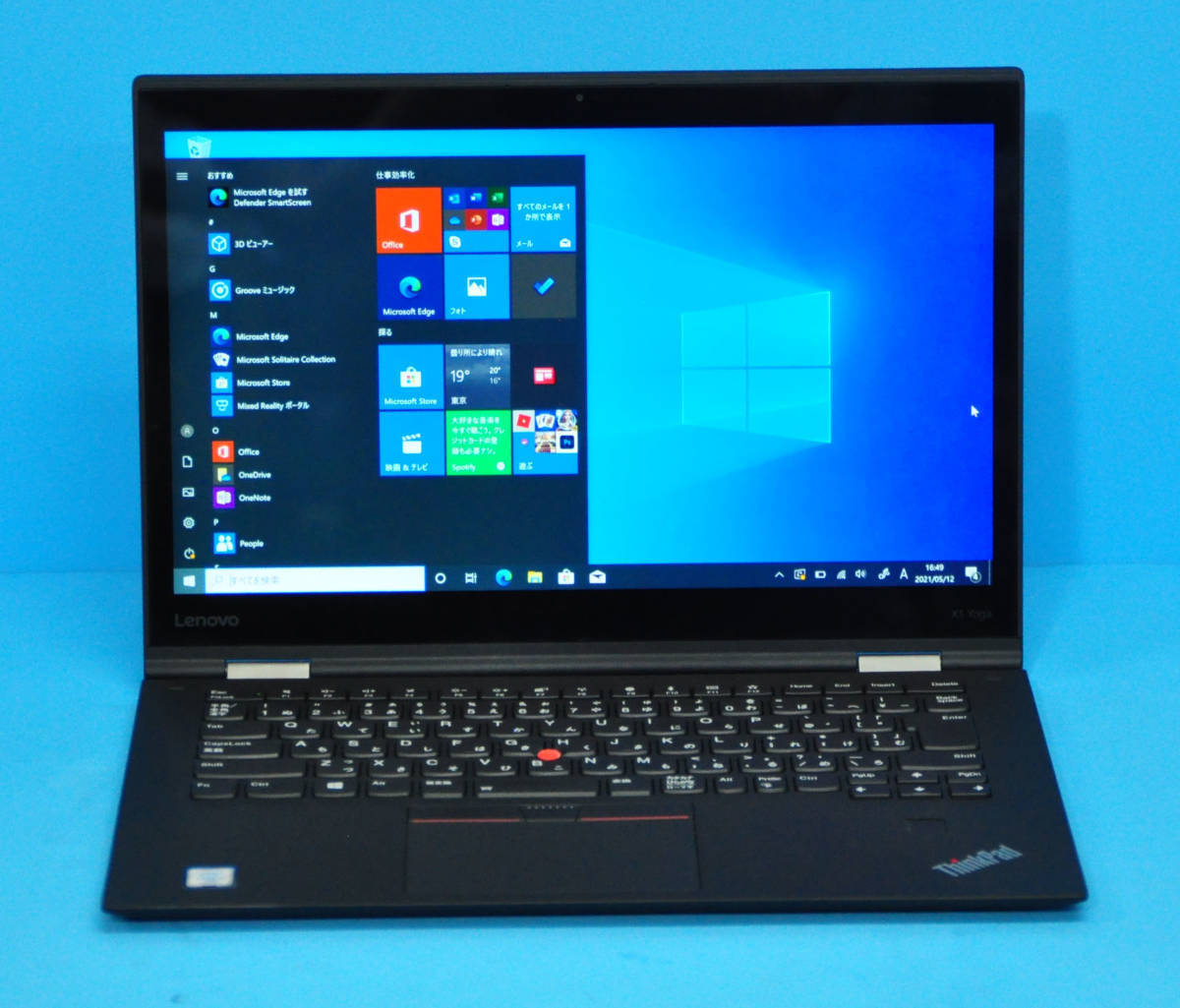 ♪ 良品 上位モデル LENOVO X1 Yoga ♪ WQHD 2560x1440 ! タッチパネル