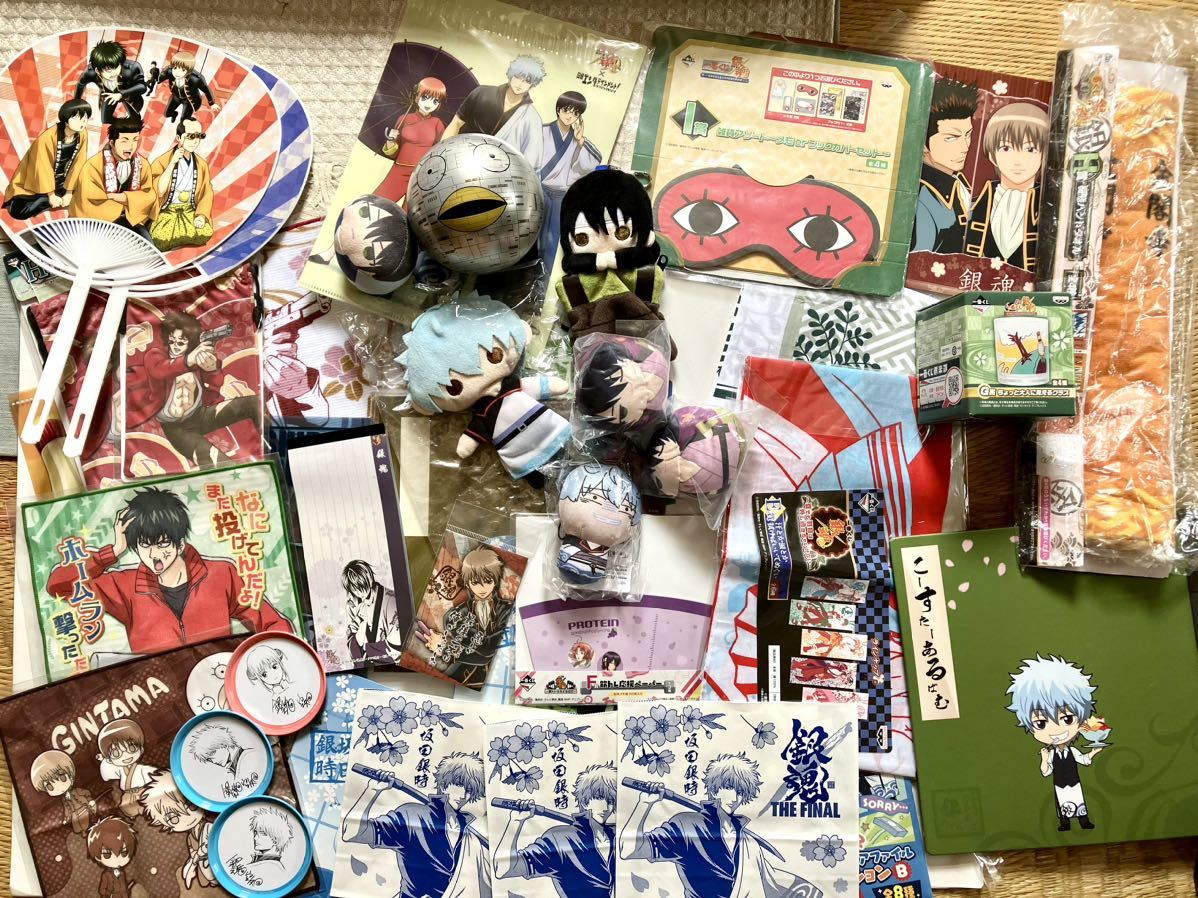 新品有 銀魂 アニメ グッズ セット まとめ 大量 銀時 高杉 桂 坂本
