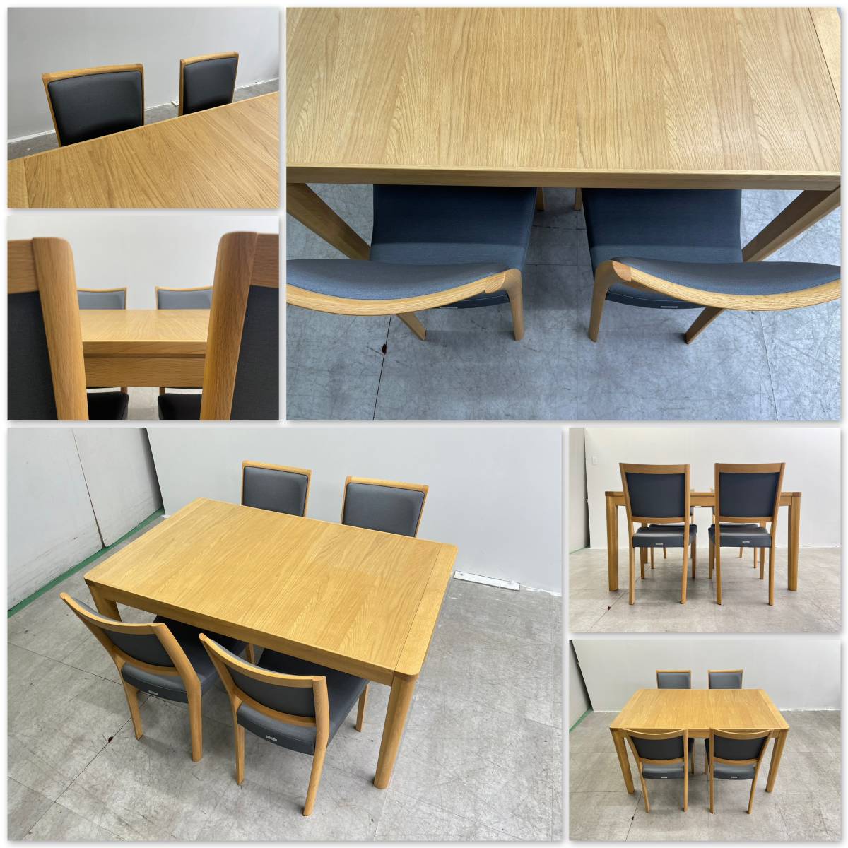 T5☆展示品☆カリモク☆Direttore☆ダイニングセット☆ダイニング4人