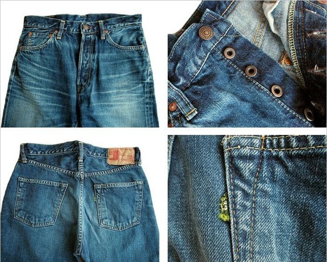 新品 FOB FACTORY (エフオービーファクトリー) 　SELVEDGE 5POCKET DENIM PANTS [Used]セルヴィッチ　デニムパンツ [ユーズド加工]SIZE 29 _画像8