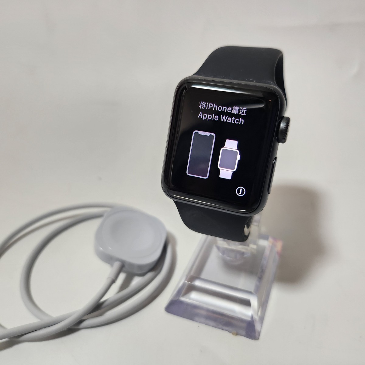 数量限定!特売 Apple Watch Series2 38mm スペースグレー 充電器付き