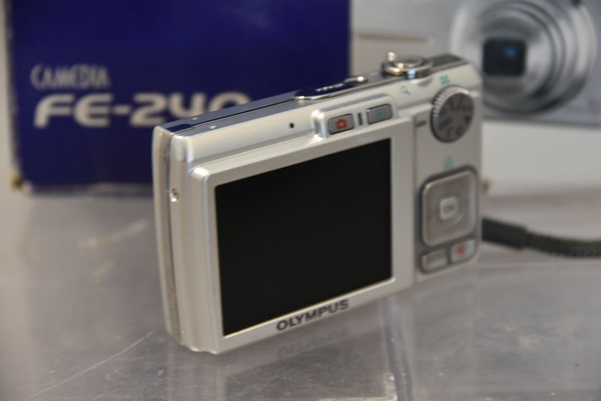 コンパクトデジタルカメラ OLYMPUS オリンパス FE-240 Y54_画像6