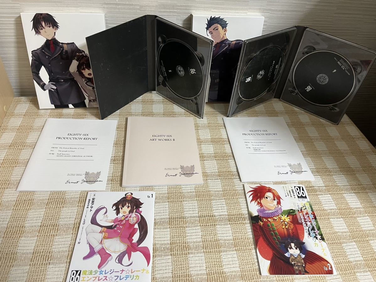 86-エイティシックス- 初回全8巻セットBlu-ray 即決 送料無料