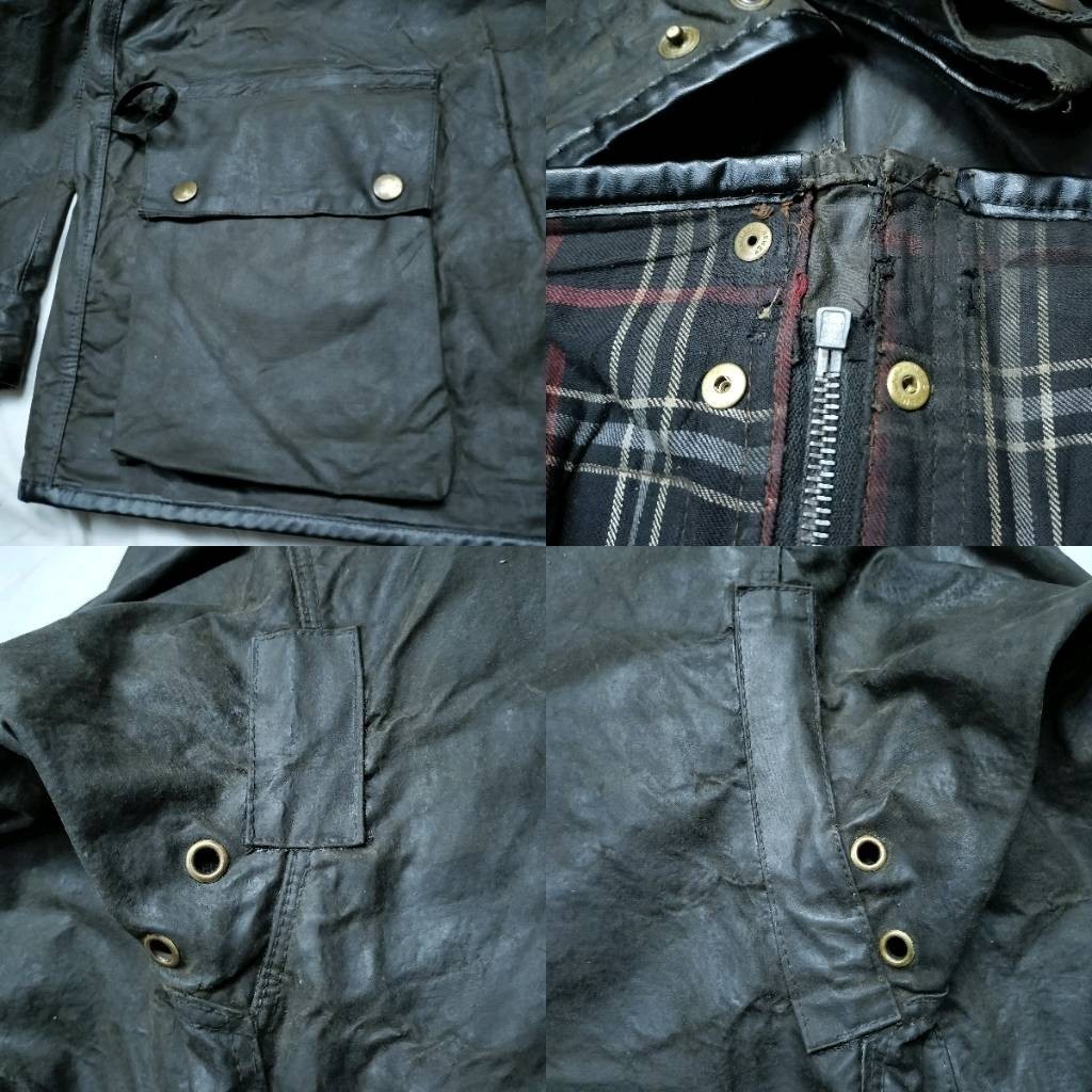 1950s BARBOUR INTERNATIONAL バブアー インターナショナル ホワイトレーベル 白タグ