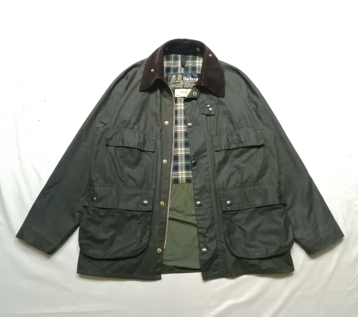 80s Barbour bedale c38 2crest デッドストック 1986 バブアー