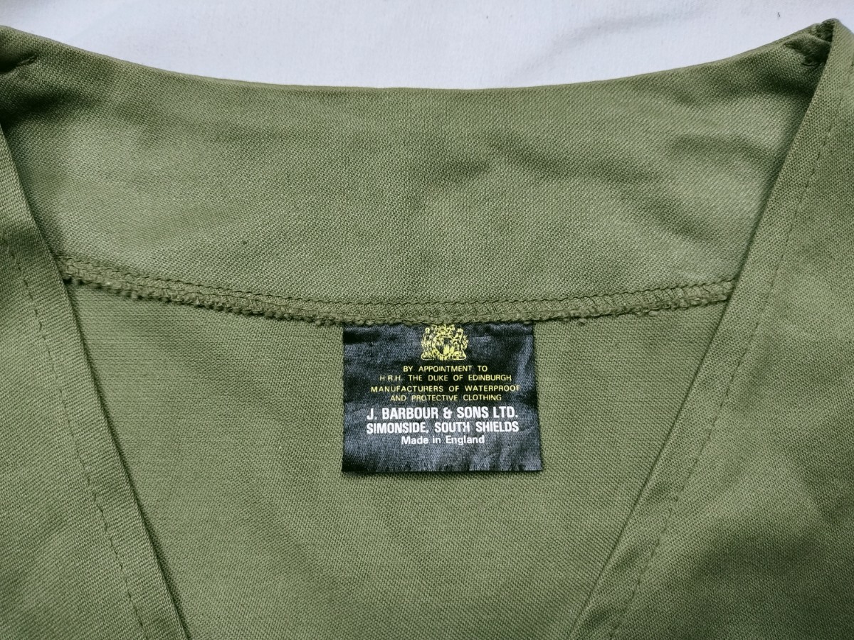 希少　70s Barbour　バブアー　フィッシングベスト M　スペイ　spey　FISHING ヴィンテージ ハンティング　ベスト_画像4