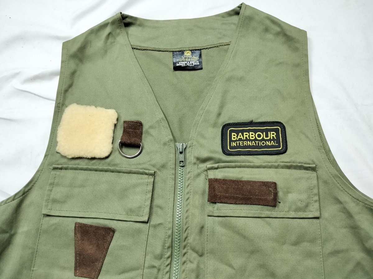 希少　70s Barbour　バブアー　フィッシングベスト M　スペイ　spey　FISHING ヴィンテージ ハンティング　ベスト