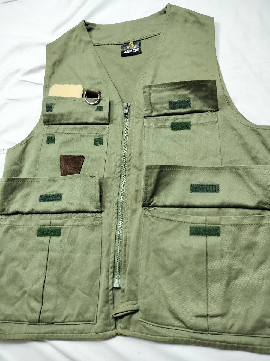 希少　70s Barbour　バブアー　フィッシングベスト M　スペイ　spey　FISHING ヴィンテージ ハンティング　ベスト_画像3