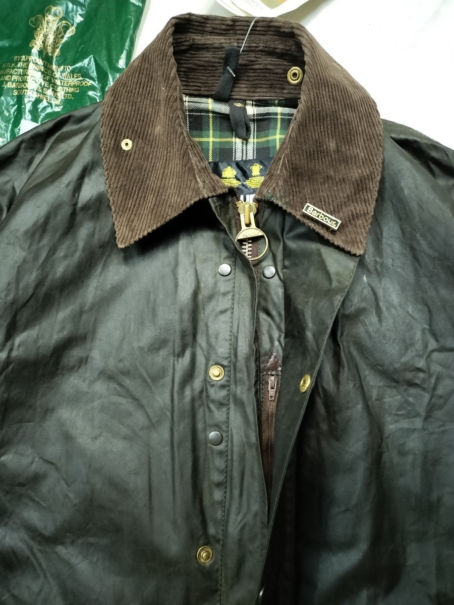 Barbour】 BORDER バブアー ボーダー セージ 英国製 C42-